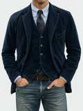 Tommy™ | Conjunto De 2 Piezas: Blazer Y Chaleco
